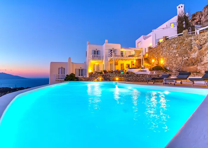 Mermaid Luxury - Aquata Private Pool Villa Fanari (Mykonos)